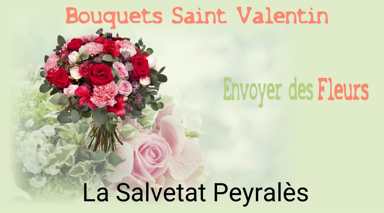 Roses de Saint-Valentin livrées à La Salvetat-Peyralès